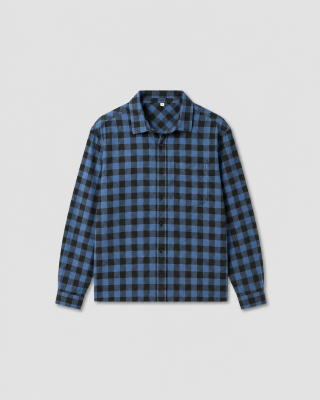 LUMA Blu Boxy Shirt (Copy 3)